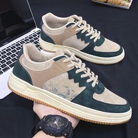Usine 2023 été nouveauté haute qualité hommes mode baskets extérieur tricot tissu hommes chaussures de sport