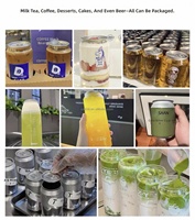 Machine de thermoscellage électrique pour bouteilles en PET et canettes en aluminium, emballage de boissons et de produits chimiques