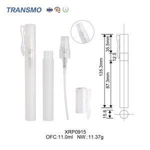 Vente chaude Nouveau produit Bouteille de parfum en plastique transparente personnalisée pratique de 10 ml Bouteille de pulvérisation de brume Emballage - Product Image 2