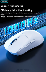 1000hz Computer <b>Mice</b> Customize 2.4ghz Wireless Optical <b>Mouse</b> <b>Usb</b> Rechargeable Rgb Cordless <b>Mice</b> for Pc Laptop - Product Image 5