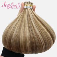 Extensions I-Tip 100% Cheveux Humains Naturels Remy à Cuticules Intactes Double Drawn