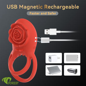 TT FOREST Giocattolo Sessuale Maschile per Adulti, Stimolatore Clitorideo, Vibratore Indossabile con Controllo Remoto App per Coppie, Anello per Mutandine Senza Mani - Product Image 4