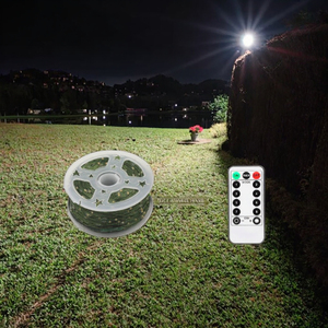 Guirlande lumineuse de Noël pour arbre de Noël, LED verte Cooper Fairy, 2m, IP44, blanc chaud, rotin vert foncé - Product Image 3
