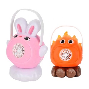Machine à bulles automatique en forme de dessin animé, jouet pour enfants, 10 trous, souffleur de bulles électrique, <span class=keywords><strong>jeu</strong></span> de bulles d'été avec lumières - Product Image 1