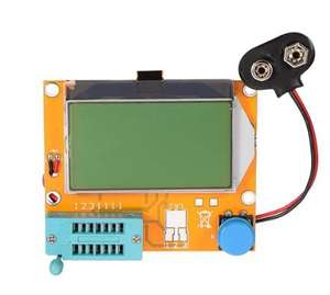 Geekcreit LCR-T4 <span class=keywords><strong>12864</strong></span> LCD الرسومية الترانزستور تستر المقاومة السعة <span class=keywords><strong>ESR</strong></span> SCR متر - Product Image 1