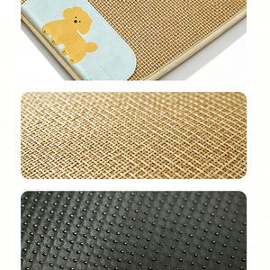 Pet Cooling Mat Cat Sleeping Mat Cool Breathable Cooling Dog Mat Waterproof Cane Mat Dog <b>Nest</b> Cross Border Wholesale - Product Image 5