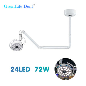 Lámpara Dental LED Greatlife Sin Sombras, 24 Bombillas, 72W, de Techo, para Examen Quirúrgico, Cirugía y Mascotas - Product Image 1