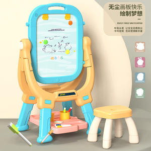 Educatief Speelgoed 2 In 1 Schilderen En Schrijven Zwart Bord Set Kinderen Kunstenaar Speelgoed Magnetische Tekentafel Voor Kinderen - Product Image 5