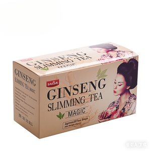 Thé aux herbes minceur au <span class=keywords><strong>ginseng</strong></span> - Détox, ventre plat, perte de poids saine et nettoyage - Product Image 1