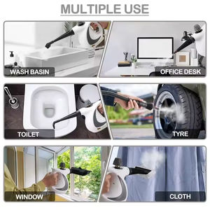 Sofa Car Carpet 9 Piece Accessory Set Portable Handheld Steam Cleaner Pressurized <b>Steamer</b> - Product Image 5