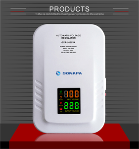 Estabilizador <span class=keywords><strong>de</strong></span> Voltaje <span class=keywords><strong>de</strong></span> 5000VA <span class=keywords><strong>de</strong></span> Nuevo Diseño para Uso Doméstico, 220VAC, Reguladores Automáticos <span class=keywords><strong>de</strong></span> Voltaje - Product Image 3