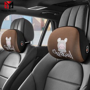 H507 Massage Car <strong>Headrest</strong> Lumbar Neck Pillow Memory Foam Cushion for Cars <strong>Bed</strong> Rest &amp; Reading Pillows - Product Image 5