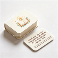 Outil éducatif pour l'éveil des tout-petits, apprentissage précoce, cartes personnalisées illustrées et colorées avec des versets bibliques et des histoires bibliques de Pâques