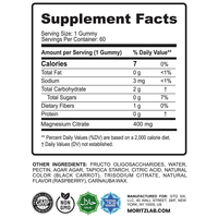 Soulagement du stress Os forts Supplément musculaire Calcium Potassium Magnésium Zinc Glycinate Gommes pour un bon sommeil
