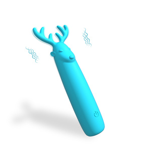 Vibrador Anal Recargable USB Mini Elk, Resistente al Agua, para Uso Masculino y Femenino, 10 Velocidades, Estimulación del Punto G y Anal, Vibrador de Bala - Product Image 1