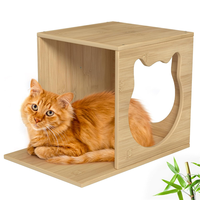Vente en gros d'étagères murales pour chat en bois naturel hamac pour maison et décoration intérieure