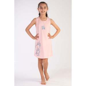 Tunique décontractée ovale pour filles avec bretelles épaisses, style mignon, pour les âges 3-4, 9-10, 14, Fourniture ODM - Product Image 3