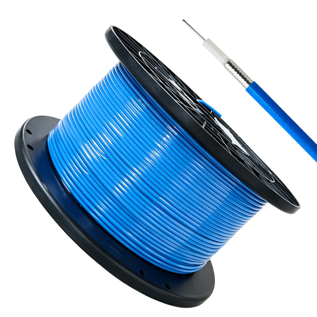 High Quality RG402 141 0.141'' RF Coaxial Cable 50-3 SPC Conductor Low Loss for Microwave High Frequency RF Systems