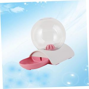 Fontaine à eau pour animaux de compagnie, distributeur automatique d'eau pour chiens et chats, forme ronde, en plastique, non électrique, Zhejiang - Product Image 5