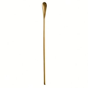 Cuchara única japonesa de acero inoxidable 304, cuchara de regalo para azúcar PVD inox, mango largo, cuchara estrecha para café y postre - Product Image 6