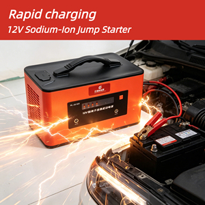 Arrancador de batería de 12V para coches de gasolina y diésel, adopta celdas LiFePO4 / de iones de sodio completamente nuevas, seguro y estable sin explosiones. - Product Image 2