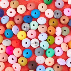 Productos de tendencia <span class=keywords><strong>2023</strong></span> recién llegados cuentas y cuerdas de dentición Babay de silicona cuentas de silicona natural de grado alimenticio ecológico - Product Image 6