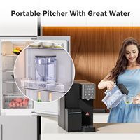 Distributeur d'eau par osmose inverse de style table basse pour la maison et le bureau, avec eau potable instantanément propre