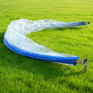 USA Warehouse 18ft Ground-Mounted Retractable <b>Pool</b> Cover PVC Film Fiberglass Rod <b>Pool</b> Fence Outdoor <b>Pool</b> <b>Accessories</b> - Product Image 6