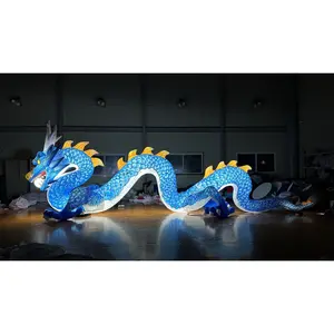中国龙充气模型装饰巨型充气龙龙用于龙新年派对装饰