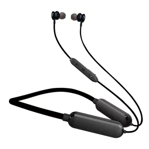 Fone de ouvido bluetooth wireless, fone de ouvido com som estéreo e grave, à prova d' água, headset de 2000mah para academia