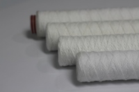 Cartouche filtrante en polypropylène soufflé à chaud PP, 0,2 à 300 microns, enroulée en fil, plissée, filtre à sédiments de 1 micron