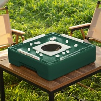 Wasi Zi Luxe Moderne Mahjong Boîte Mystère Mini Tuiles Non-Électriques en ABS Machine de Bureau Portable Voyage Dortoir Extérieur