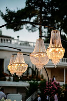 Lustre en cristal élégant et créatif, directement de l'usine, luminaire suspendu LED pour la décoration de lieux de mariage, salles de banquet et fêtes