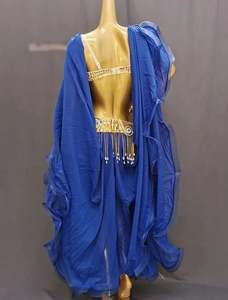 Ensemble de costumes de danse du ventre professionnel Offre Spéciale pour femmes tenues de Performance <span class=keywords><strong>Bollywood</strong></span> Showgirl <span class=keywords><strong>danseuse</strong></span> costumes de danse du ventre chiffons - Product Image 6