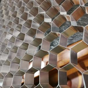 Fabrik Großhandels preis Aluminium Wabe Innenwand platte Edelstahl platten Bretter Decke Möbel platte Verkleidung - Product Image 6