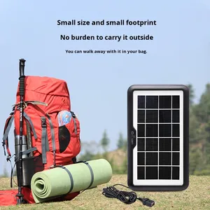 Bán nhà máy trực tiếp thuận tiện 5V MPPT panel năng lượng mặt trời cho cuộc phiêu lưu ngoài trời đa chức năng USB cung cấp điện tuyệt vời sạc năng lượng mặt trời - Product Image 3
