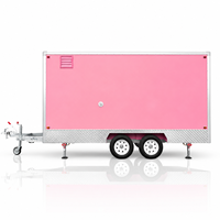 Fabrication sur mesure de food trucks, chariot à café extérieur, camionnette à nourriture chinoise, friteuse pas chère, remorque de restauration rapide