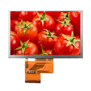 Màn hình LCD cảm ứng TFT 5 inch độ sáng cao chống chói BOE, giao diện RGB, loại <span class=keywords><strong>IPS</strong></span>, độ phân giải 800*480, chip điều khiển ST7262 - Product Image 2