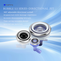 2025 nouveauté extérieur 4-6 personnes Whirlpool Jacuzi bain SPA Jet Kit qualité supérieure 2 "buse à Jet de petite taille pour poêle bain à remous