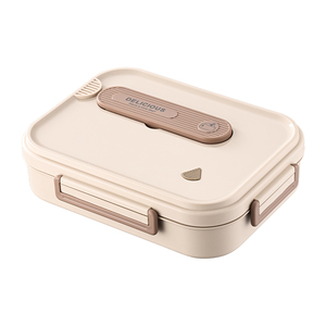 Lonchera Portátil Aislada de Acero Inoxidable 316L — Contenedor de Comida Grande de 6 Compartimentos con Bolsa Aislante - Product Image 6