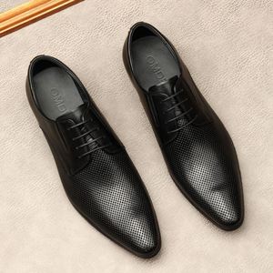 New Men's <b>Extra</b>-<b>Large</b> Shoes-High Quality Wedding Shoes with Square Toe Waterproof Height Increasing Durable Construction - Product Image 5