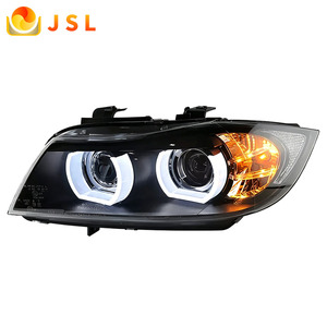 Actualización de Faros Delanteros E90 <span class=keywords><strong>2005</strong></span>-2012 Serie 3, Lámpara Delantera LED 316 318 320 325 <span class=keywords><strong>328</strong></span> 330, Luces Retrofit DRL, Conjunto de Faros para <span class=keywords><strong>BMW</strong></span> - Product Image 1