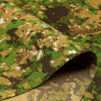 Tissu tissé 100% Poly Cordura 1000D imprimé camouflage, résistant aux déchirures, antistatique, enduit PU, imperméable pour l'extérieur