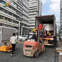Panneau de signalisation de vitesse solaire radar pliable et portable pour remorque routière
