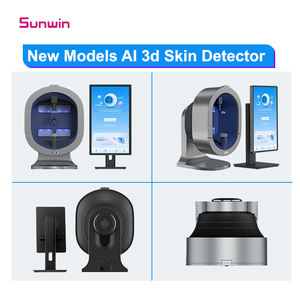 Analyseur de peau faciale 3D <span class=keywords><strong>Prix</strong></span> 2025 Analyse de peau professionnelle Ai Scalp Korea Device Portable High Tech Skin Tone Detector - Product Image 2