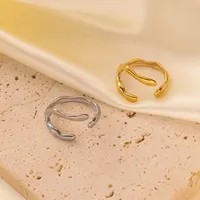EManco Bague Alien Exagérée en Acier Inoxydable, Crâne Punk Hip Hop, Classique pour Femme, 14MM, Bijou Tendance, Cadeau, Vente en Gros