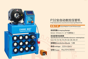 Machine à sertir les tuyaux hydrauliques, support de sertissage, pour la chine, power p20 p32 - Product Image 3