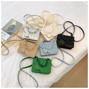 Bandolera de piel sintética de un hombro para mujer, bolso cruzado de lujo, 2023 - Product Image 1