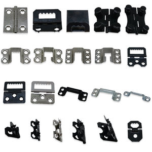 Stainless Steel H Type Hinges 1mm Thickness Small Size For Jewelry Boxes <b>Luggage</b> Accessories - Product Image 5