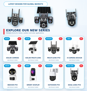 Dual Lens WiFi Security <strong>Camera</strong> Outdoor PTZ IP <strong>Camera</strong> with Motion Tracking Full Color Night Vision RJ45 IP66 - Product Image 6